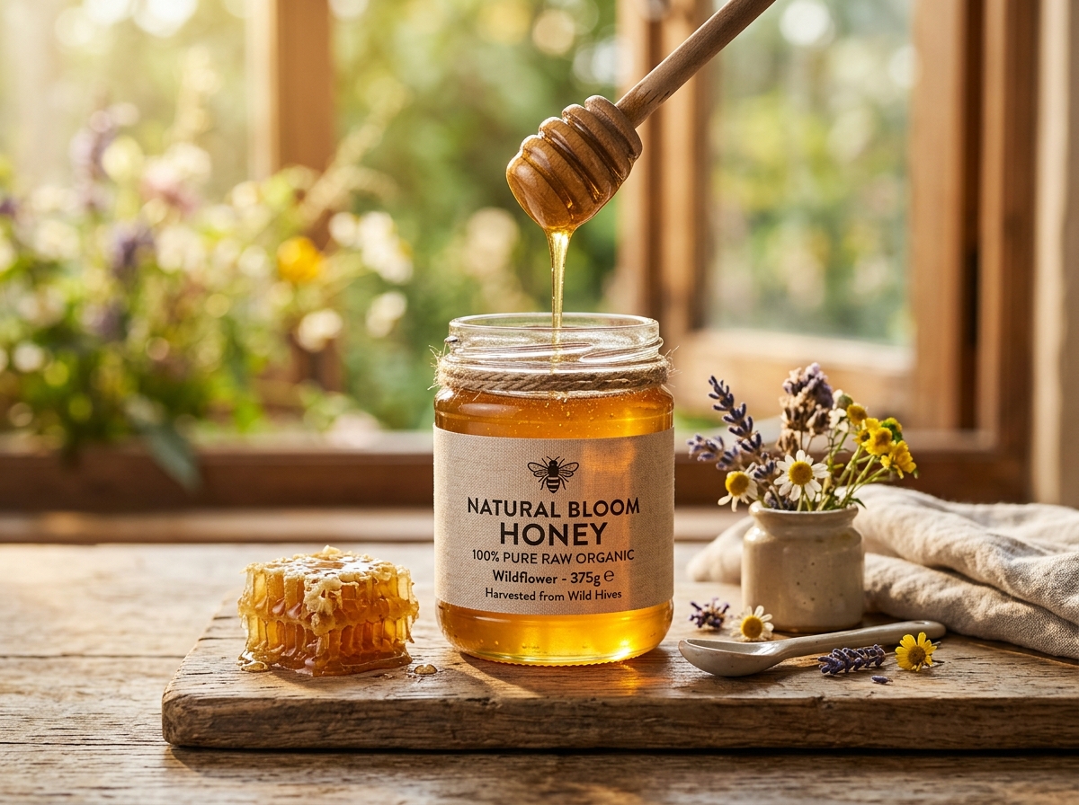 100% Pure Organic Honey